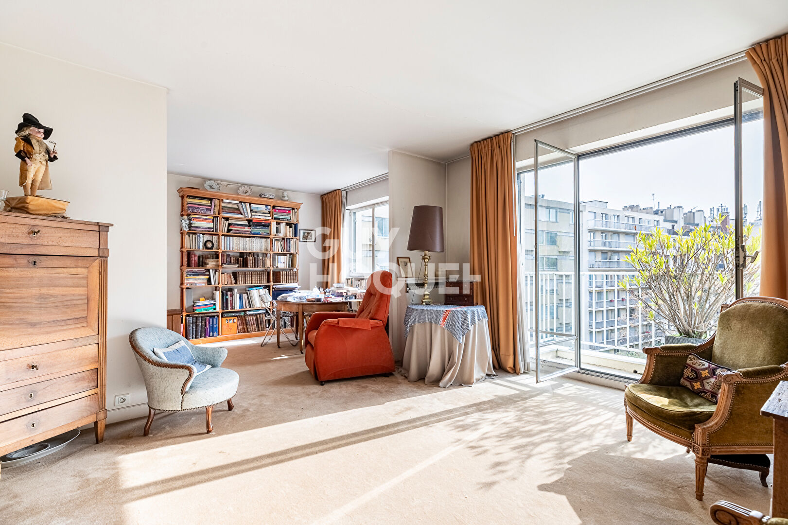 75015 GEORGE BRASSENS - 3 Pièces 2 Chambres 63M²  - Dernier étage - Balcon