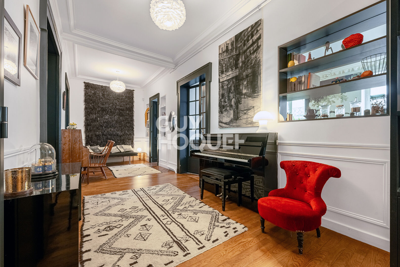 Magnifique appartement de réception de 141 m² rue La Bruyère