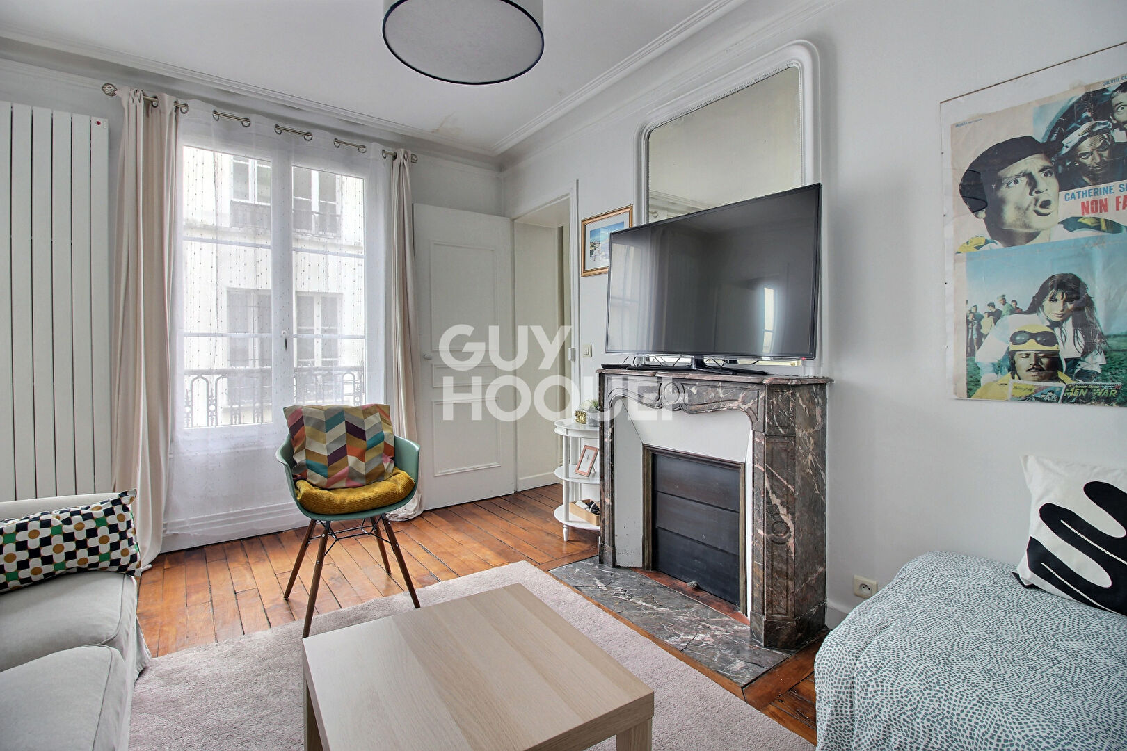 Beau 3 pièces - 51.41 m² - Trudaine, Paris 09