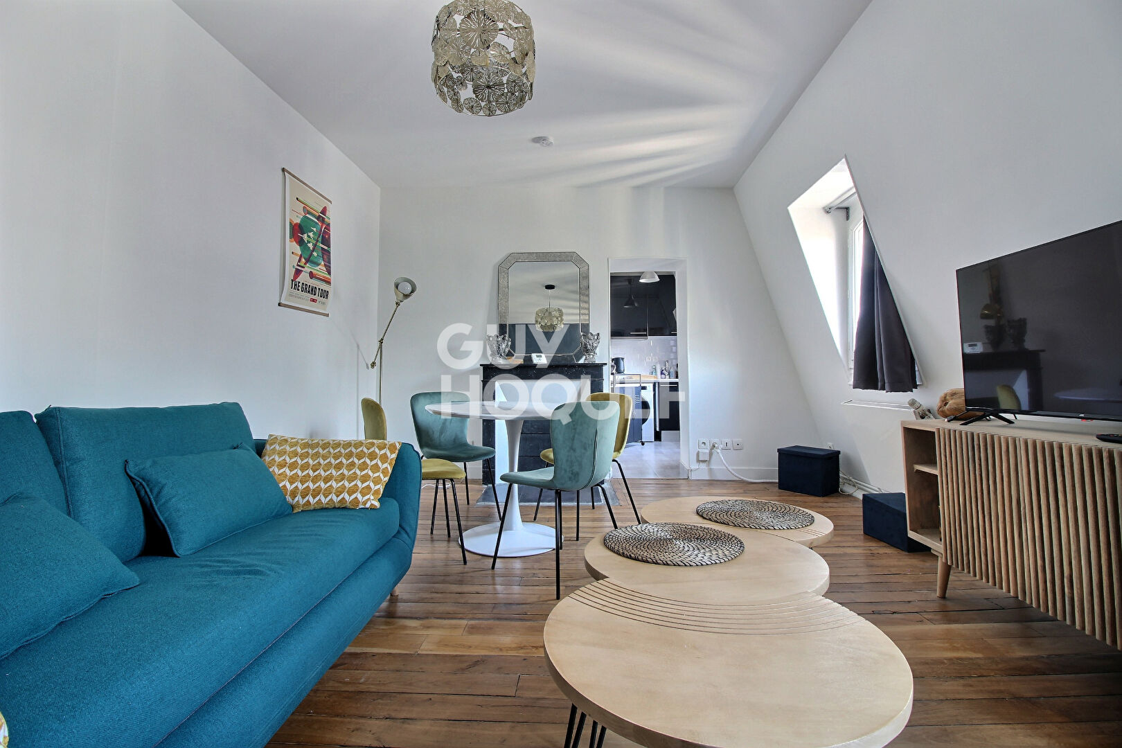 Appartement Paris 1 pièce(s) 30.30 m2