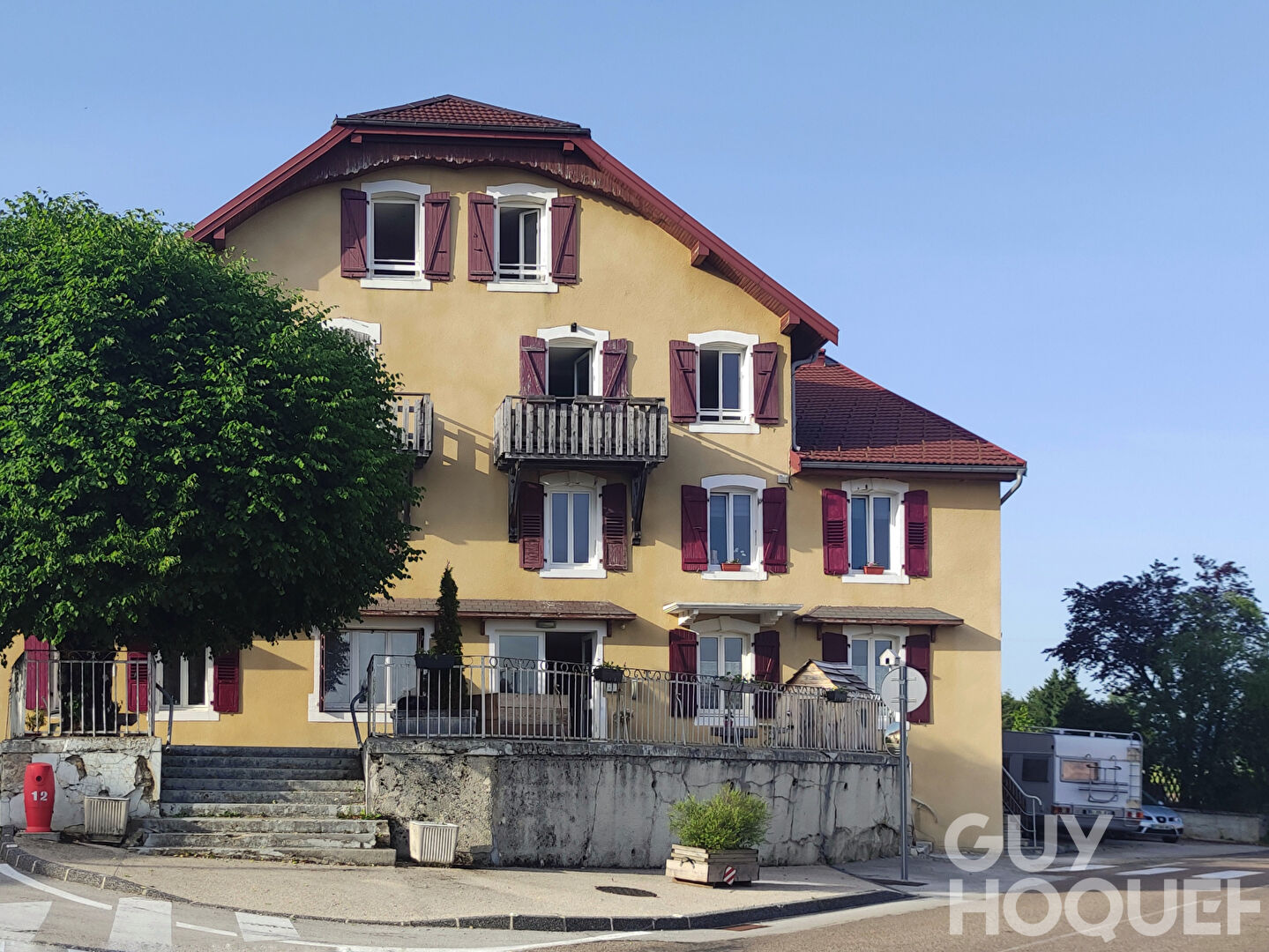 Vente appartement 3 chambres et garage, VUE LAC aux GRANGETTES