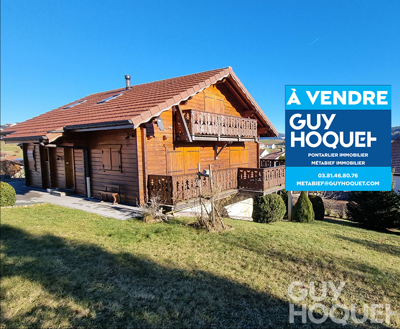 CHALET SECTEUR MOUTHE 5 PIECES GARAGE