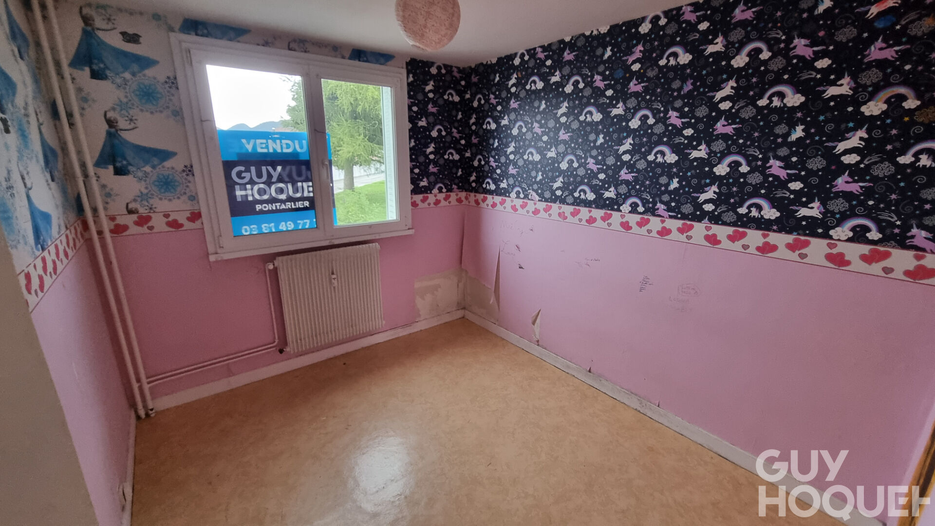 A VENDRE PONTARLIER APPARTEMENT 4 PIECES GARAGE CAVE