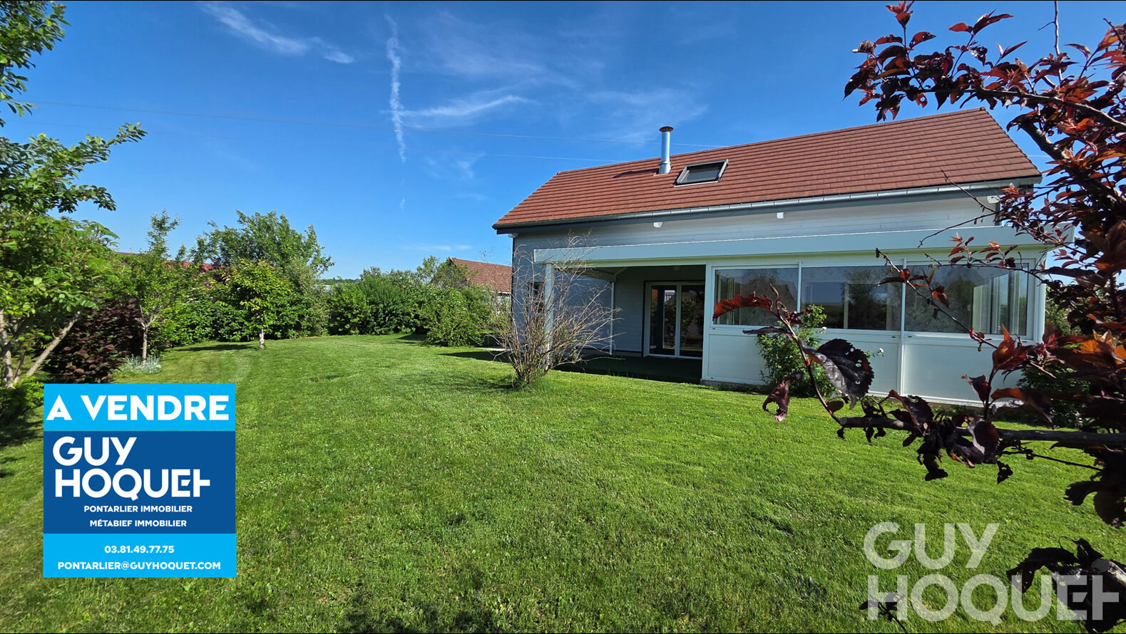 A VENDRE MAISON TERRAIN PLAT GARAGE DOUBLE