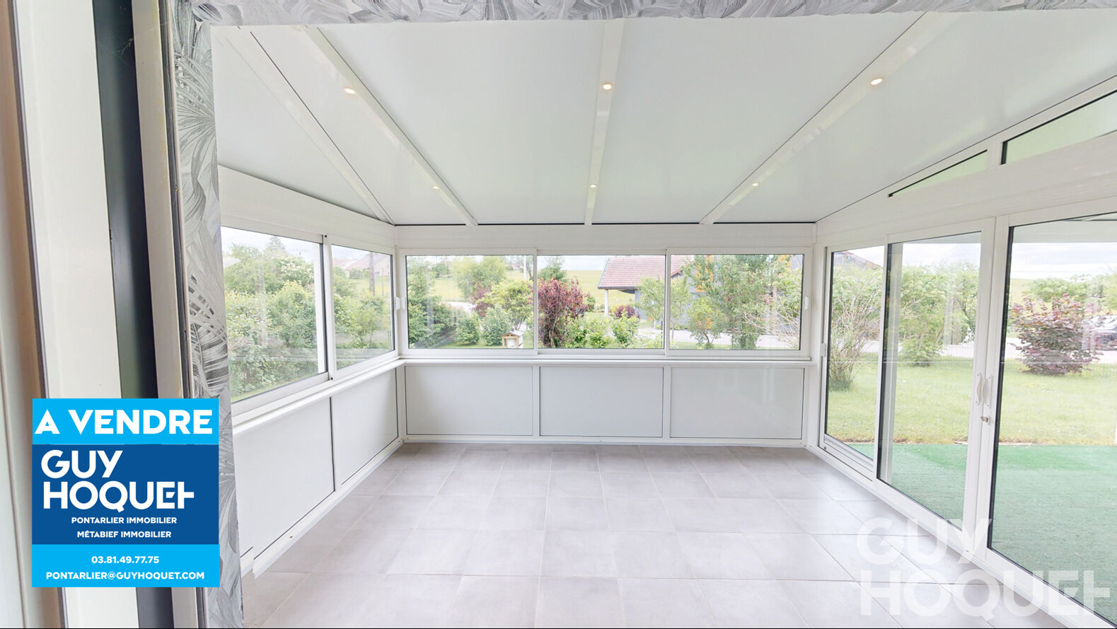 A VENDRE MAISON TERRAIN PLAT GARAGE DOUBLE