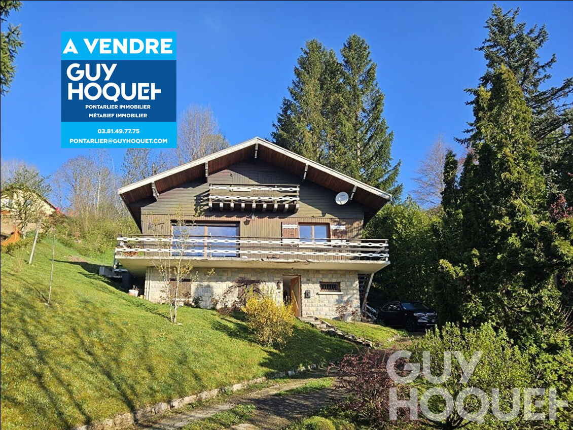 JOUGNE CHALET 3 CHAMBRES TERRAIN 1100 m²