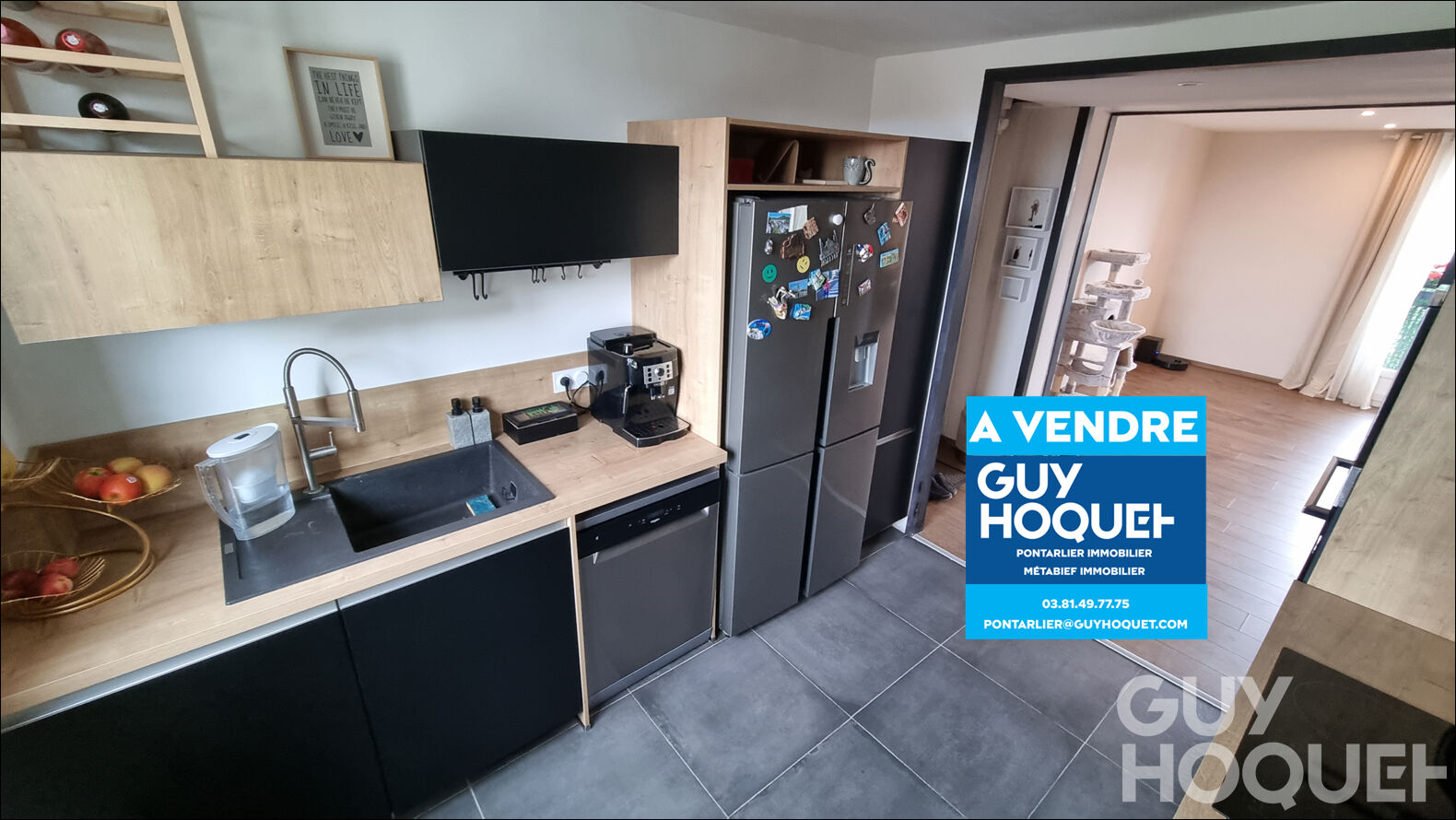 APPARTEMENT PONTARLIER BALCON GARAGE CAVE