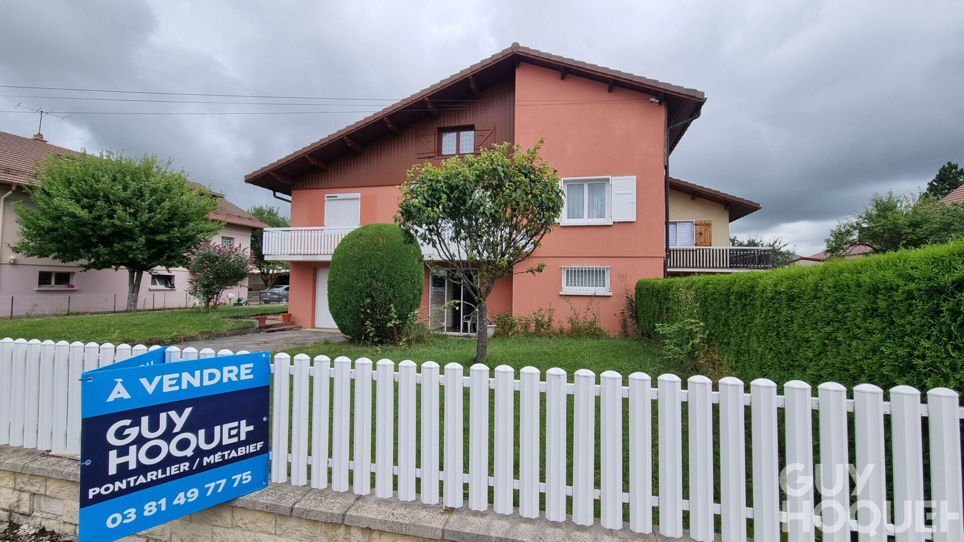 MAISON A VENDRE PONTARLIER GARAGE DOUBLE TERRAIN