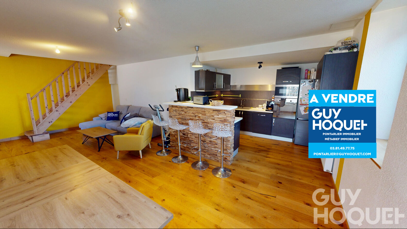 A VENDRE APPARTEMENT FRASNE JARDIN GARAGE