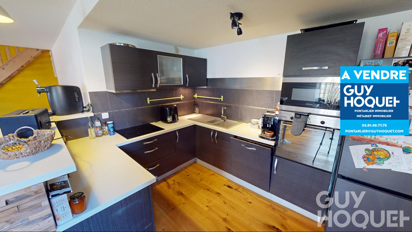 A VENDRE APPARTEMENT FRASNE JARDIN GARAGE