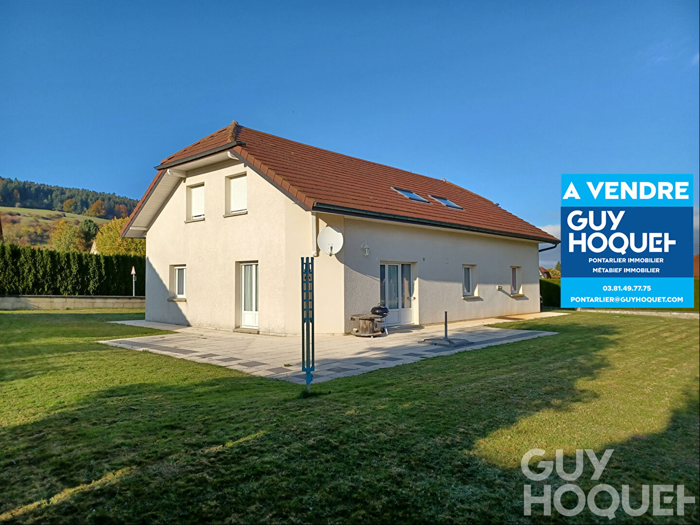 MAISON ORCHAMPS-VENNES 4 CHAMBRES GARAGE TERRAIN