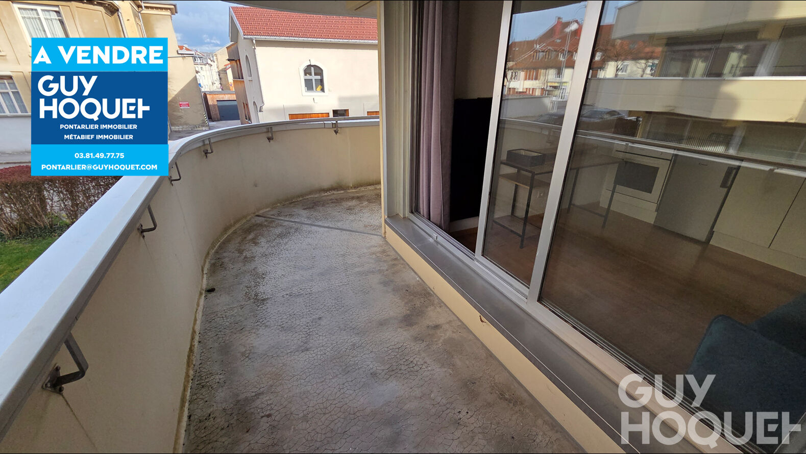 A VENDRE PONTARLIER STUDIO BALCON