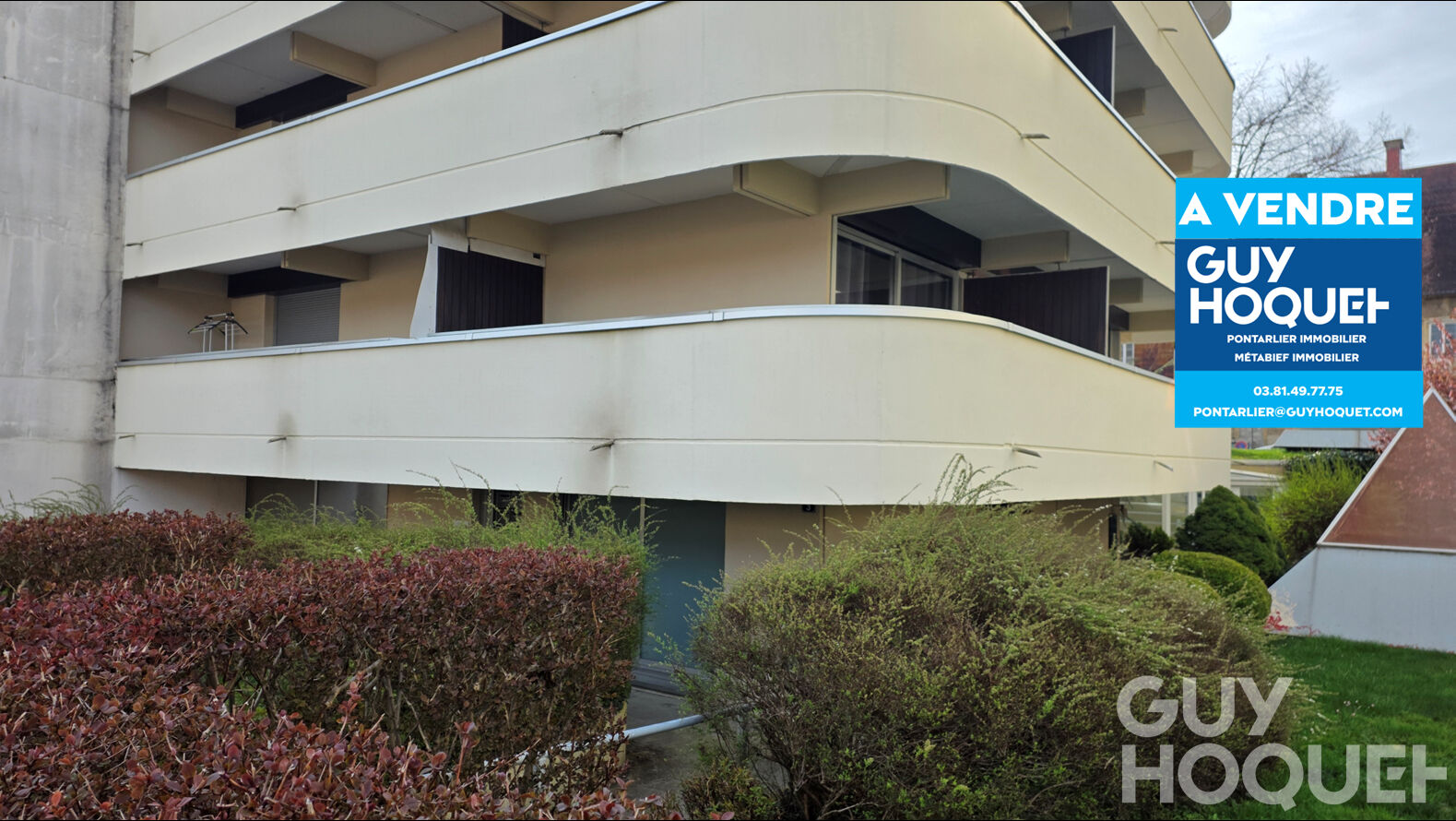 A VENDRE PONTARLIER STUDIO BALCON