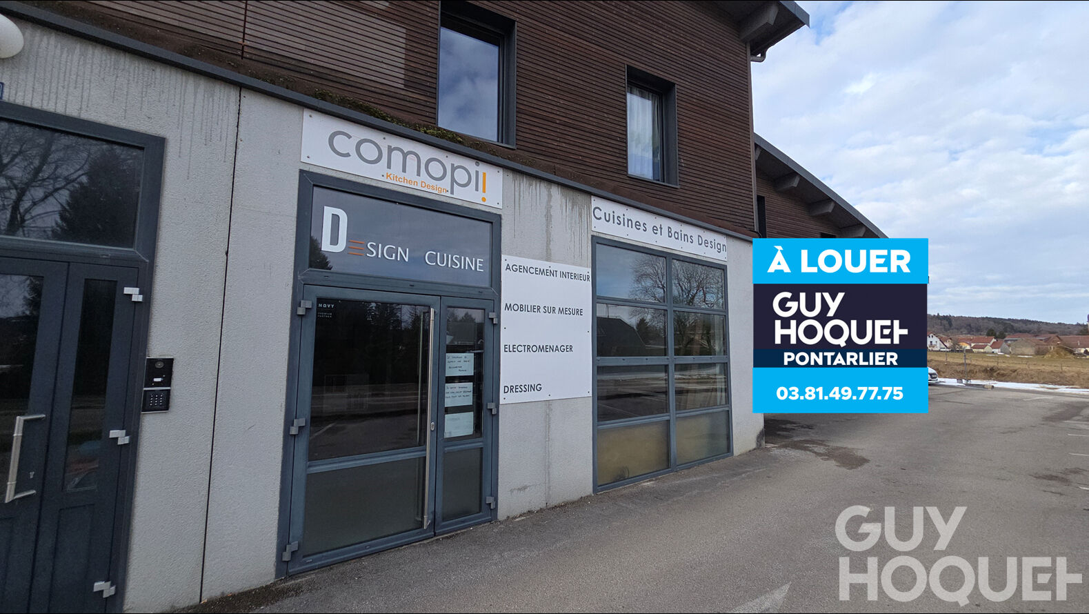 Local commercial Dommartin 90 m2