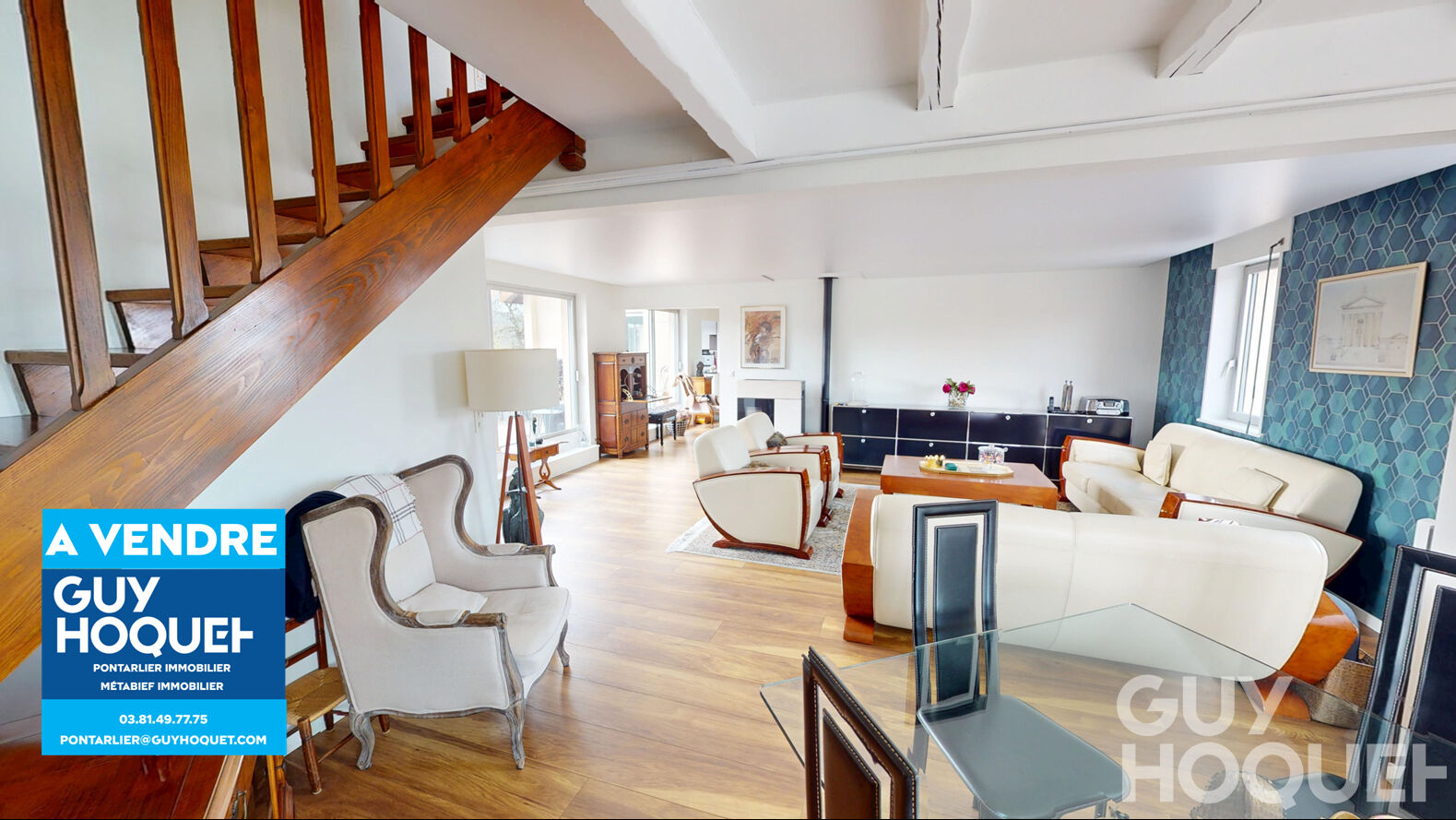 PONTARLIER APPARTEMENT  210 m² TERRASSE GARAGE