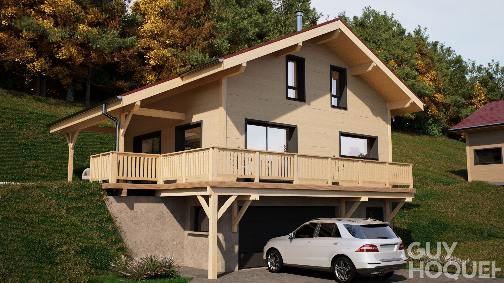 Terrain constructible Commune de MONTLEBON de 659 m²