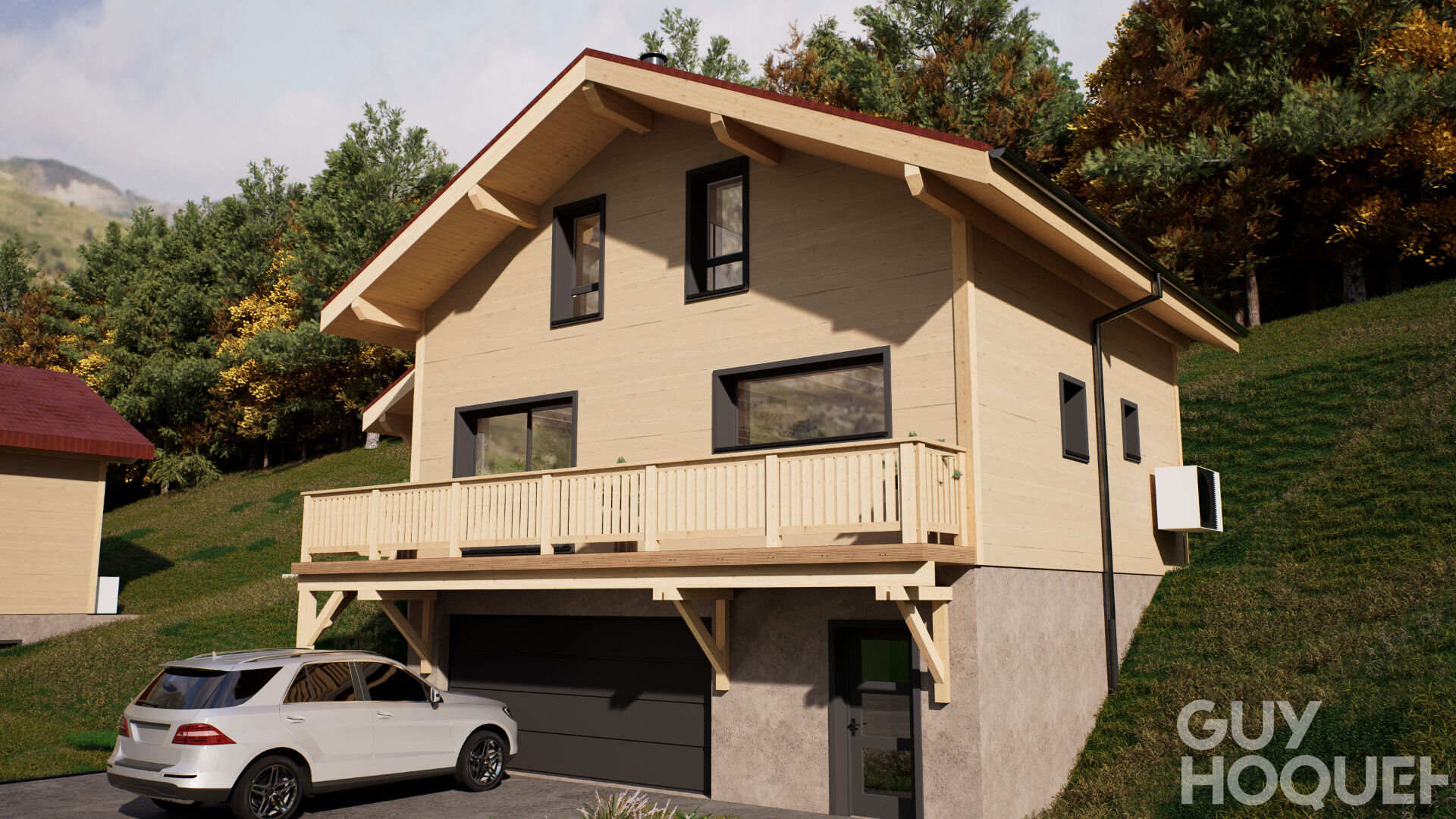 Commune de MONTLEBON maison individuelle de 124 m²