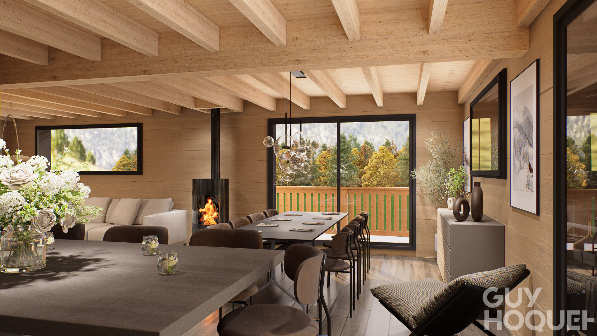 Commune de MONTLEBON maison individuelle de 124 m²