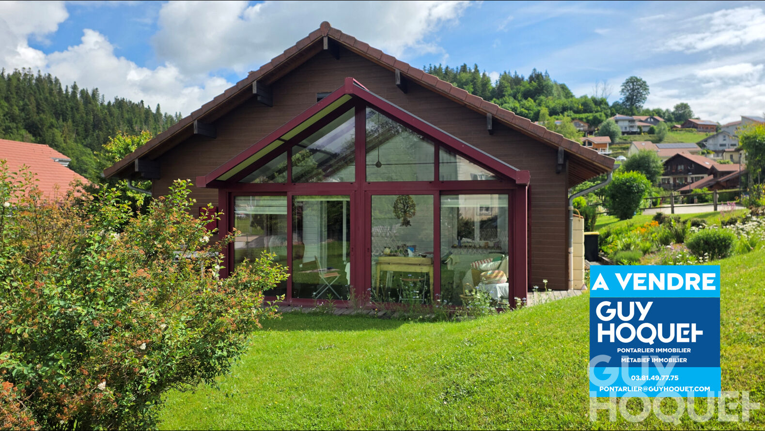 LES GRAS MAISON AVEC VERANDA ET TERRAIN