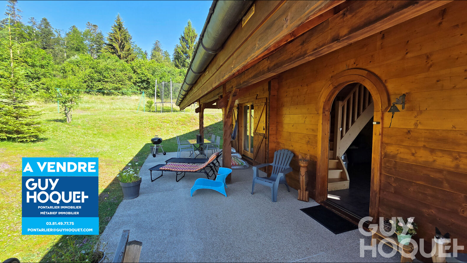 CHALET 6 PIECES AVEC TERRAIN ET GARAGES
