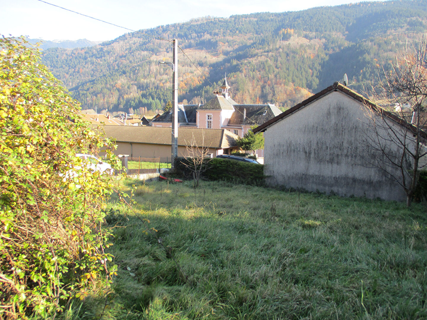 Terrain constructible  435 m2  Crets En Belledonne