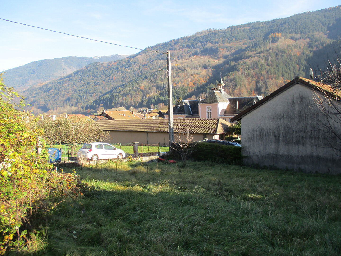 Terrain constructible  435 m2  Crets En Belledonne