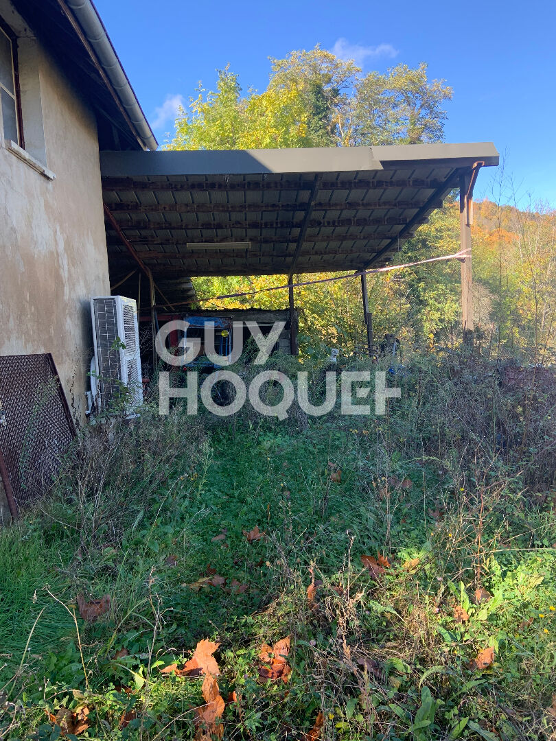 Maison 89m² + grange 50m² + hangear 114m²