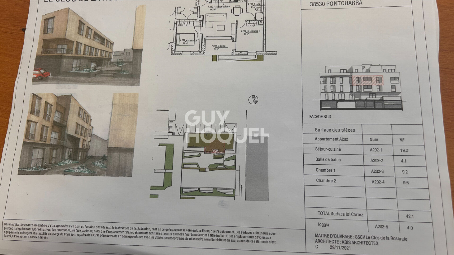 APPARTEMENT T3  neuf ,  meublé avec GARAGE