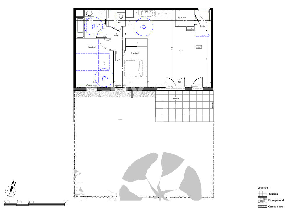 Appartement Challes Les Eaux 3 pièce(s)