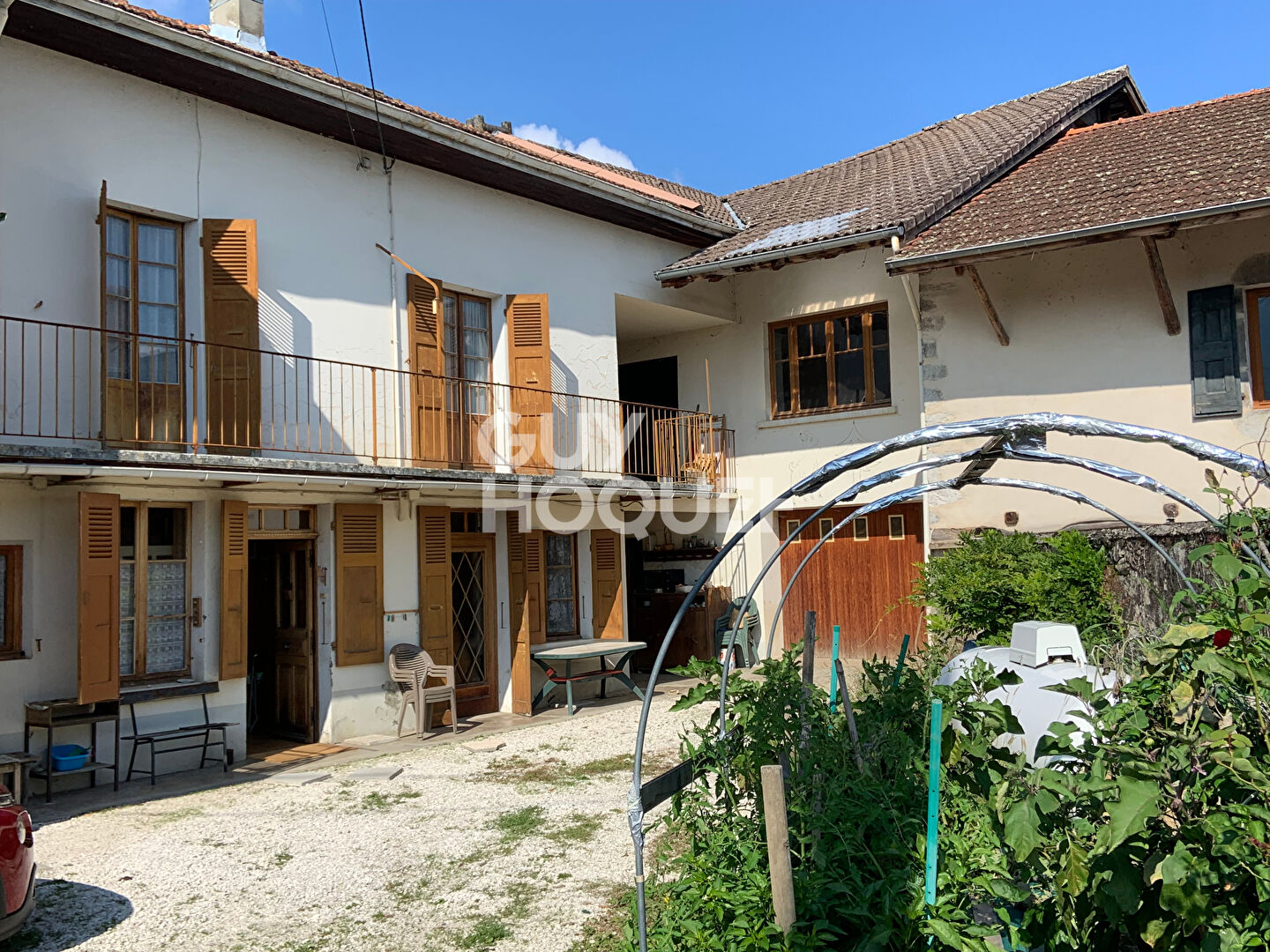 Maison de village + grange