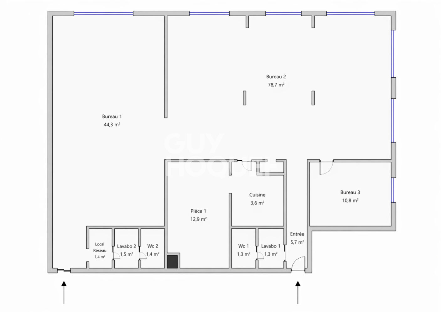 Bureaux à vendre à Pontcharra - 163m²