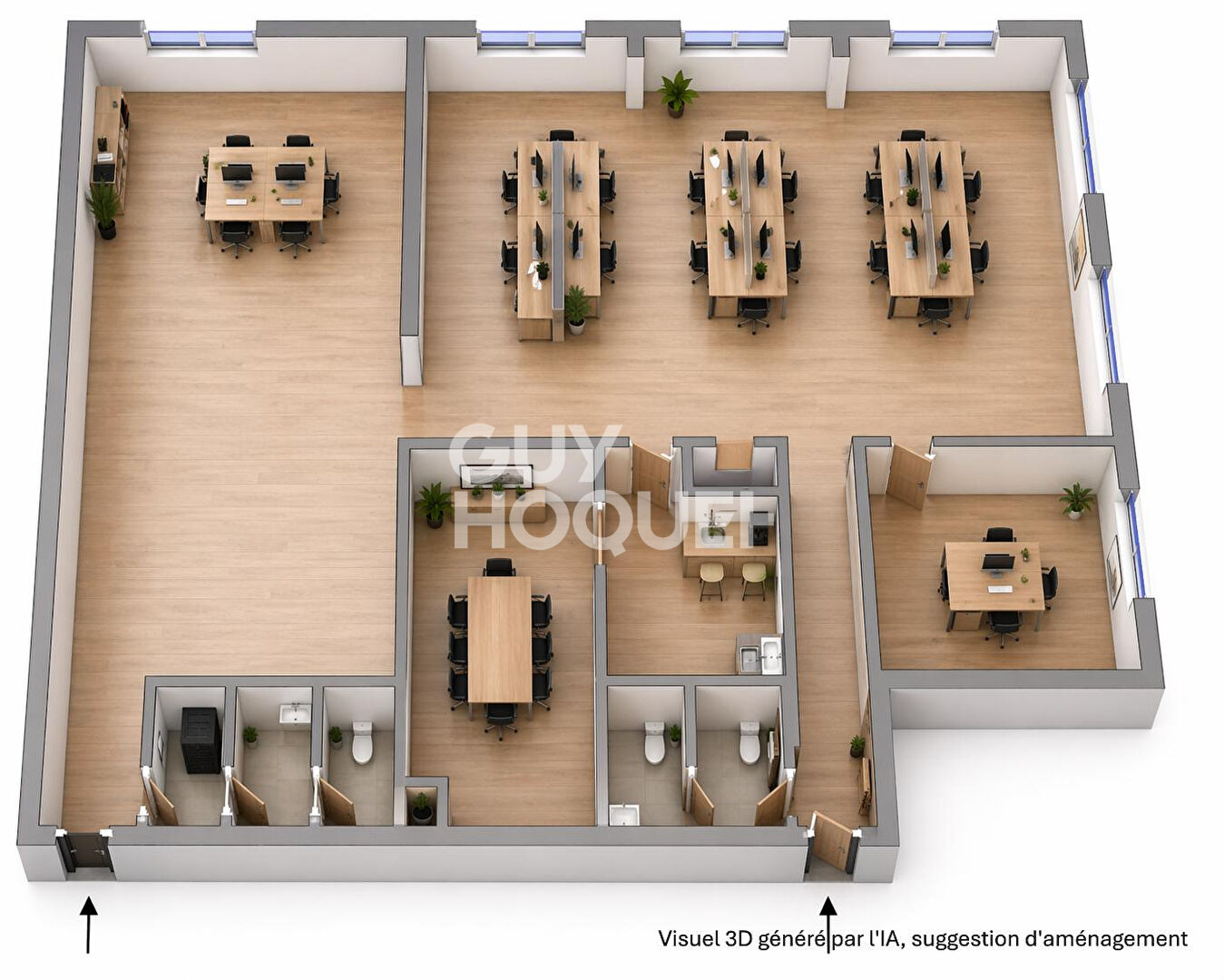 Bureaux à vendre à Pontcharra - 163m²