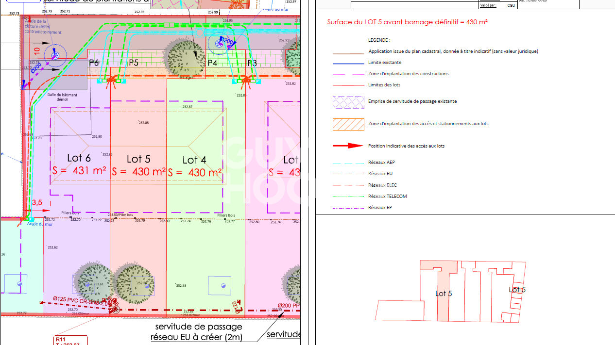 Terrain Barraux 430 m2