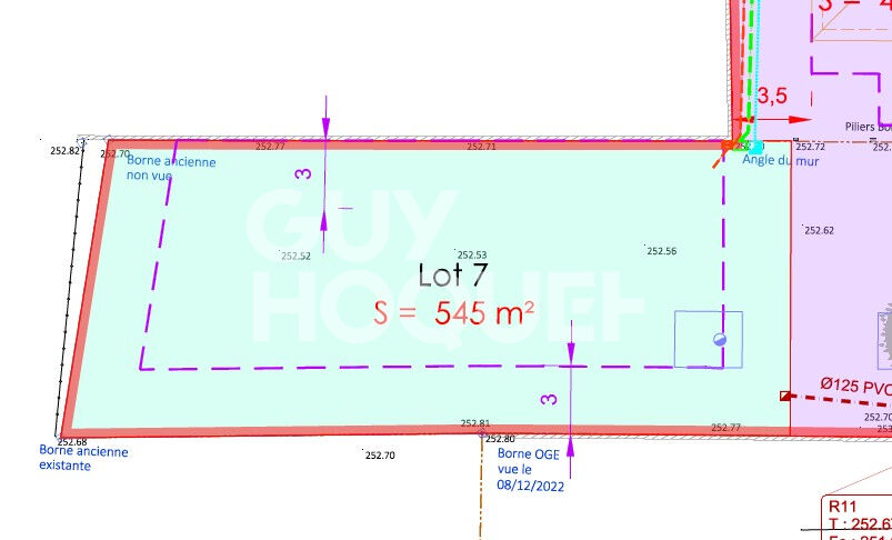 Terrain Barraux 545 m2