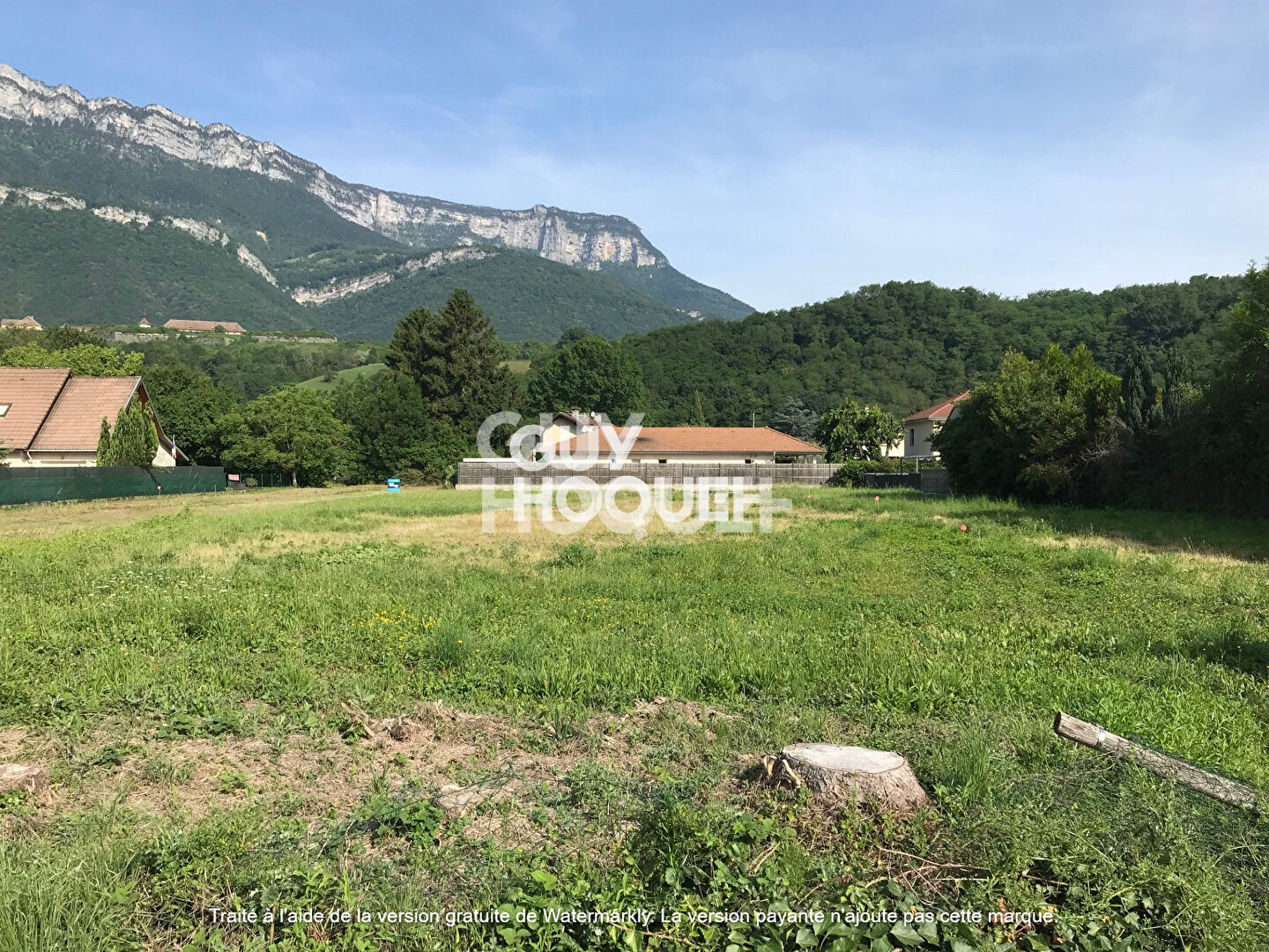 Terrain Barraux 545 m2