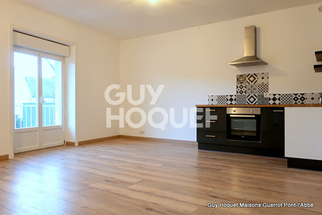 Appartement 3 pièces 51 m² dans le centre de PONT-L'ABBÉ