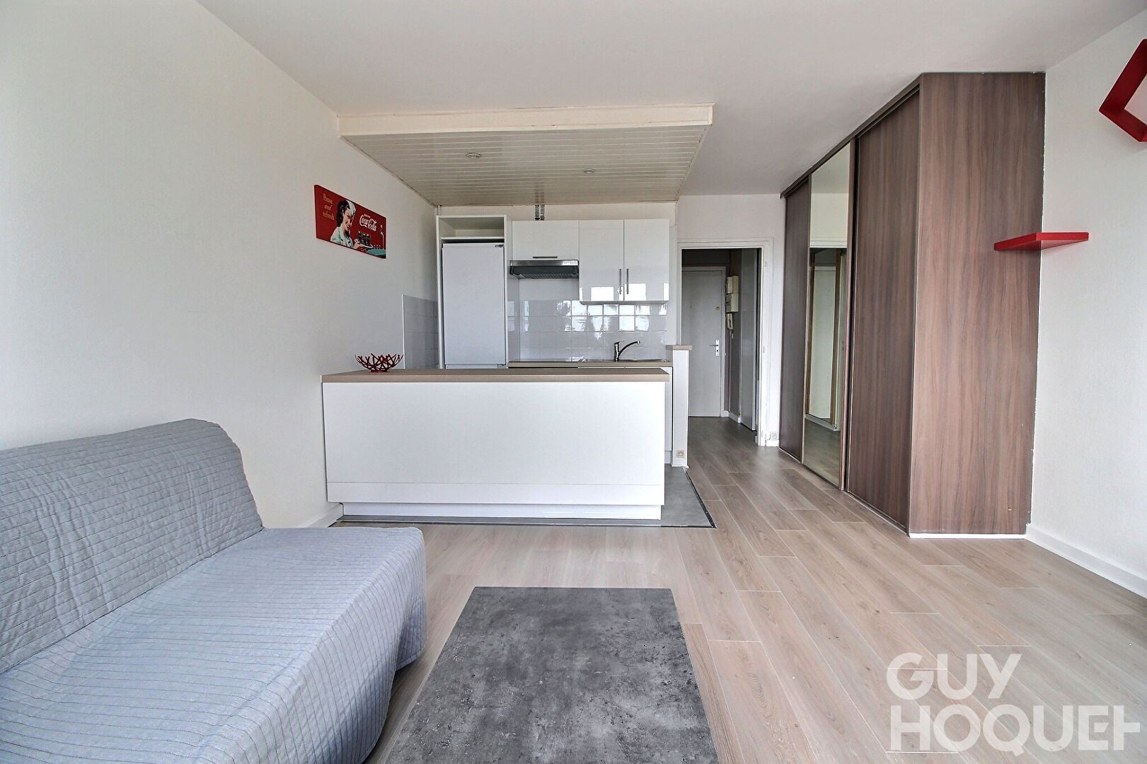 Studio meublé en plein coeur de ville