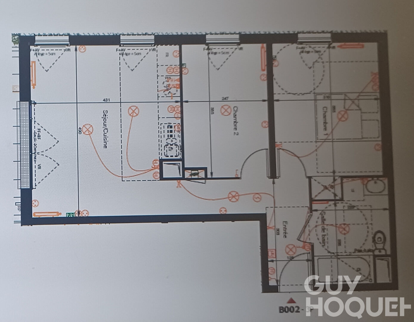 Appartement Les Clayes Sous Bois 3 pièces