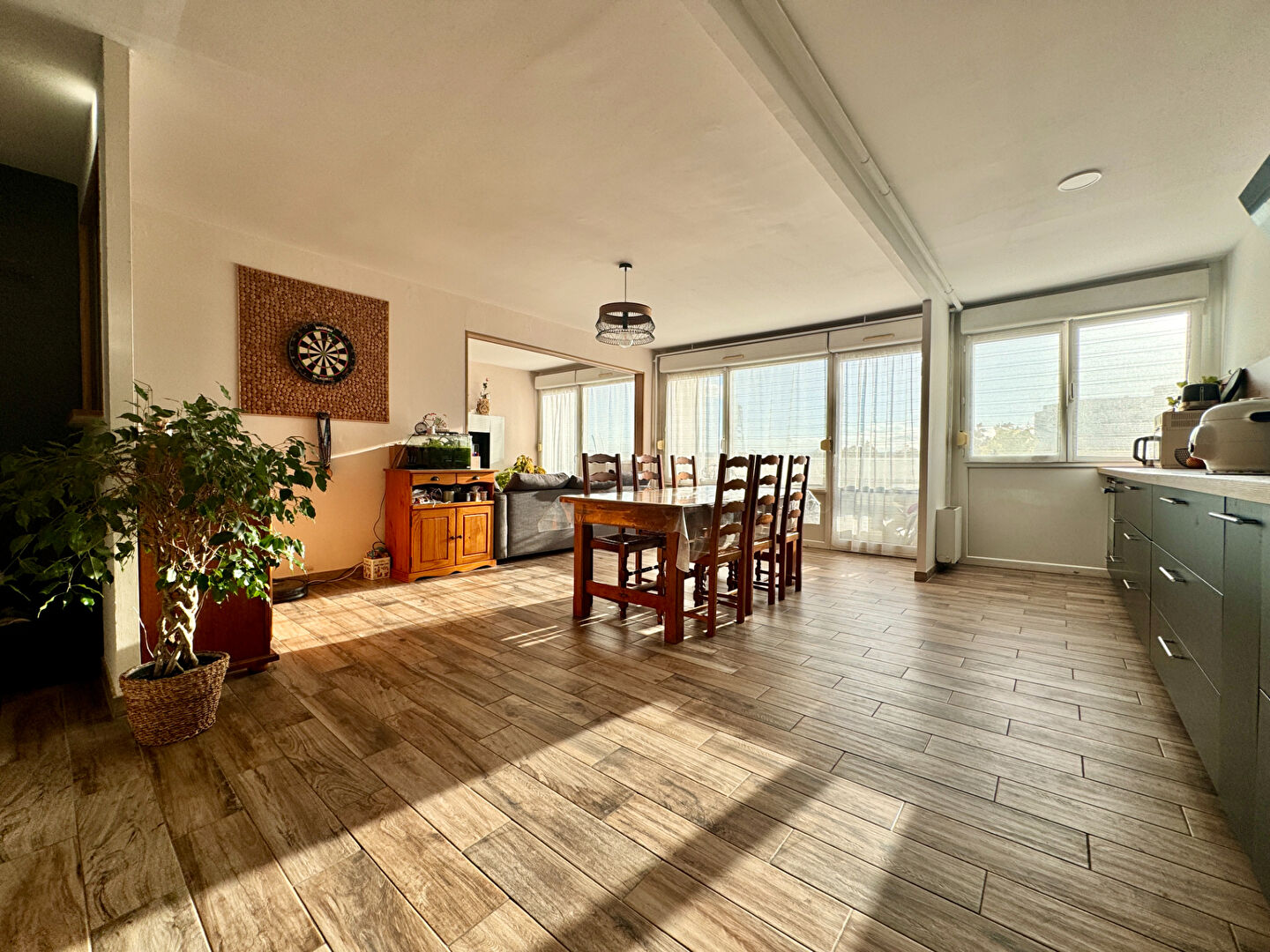 Appartement de type 4 avec balcon