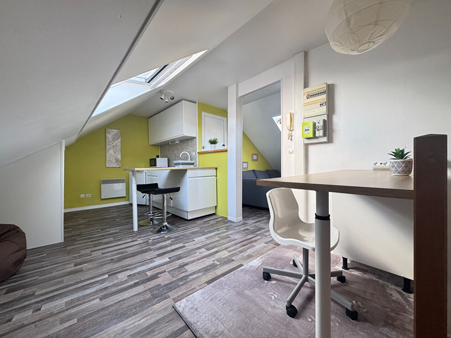 Charmant studio meublé à louer à Saint-Thomas, Reims 