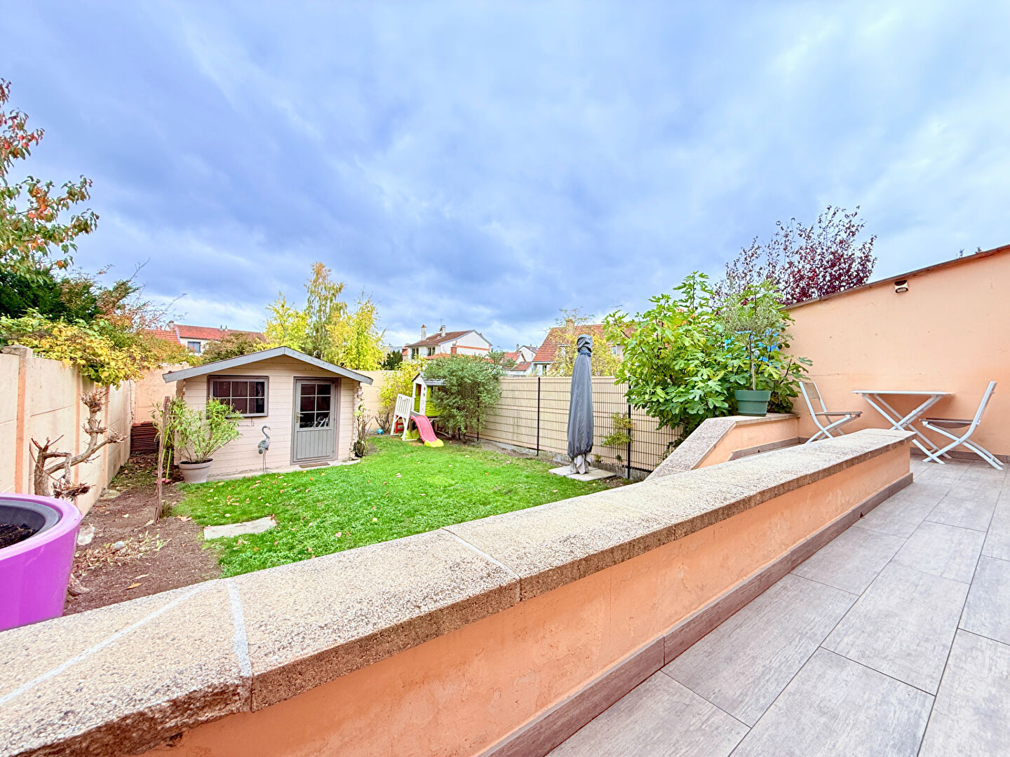 Maison de ville avec jardin