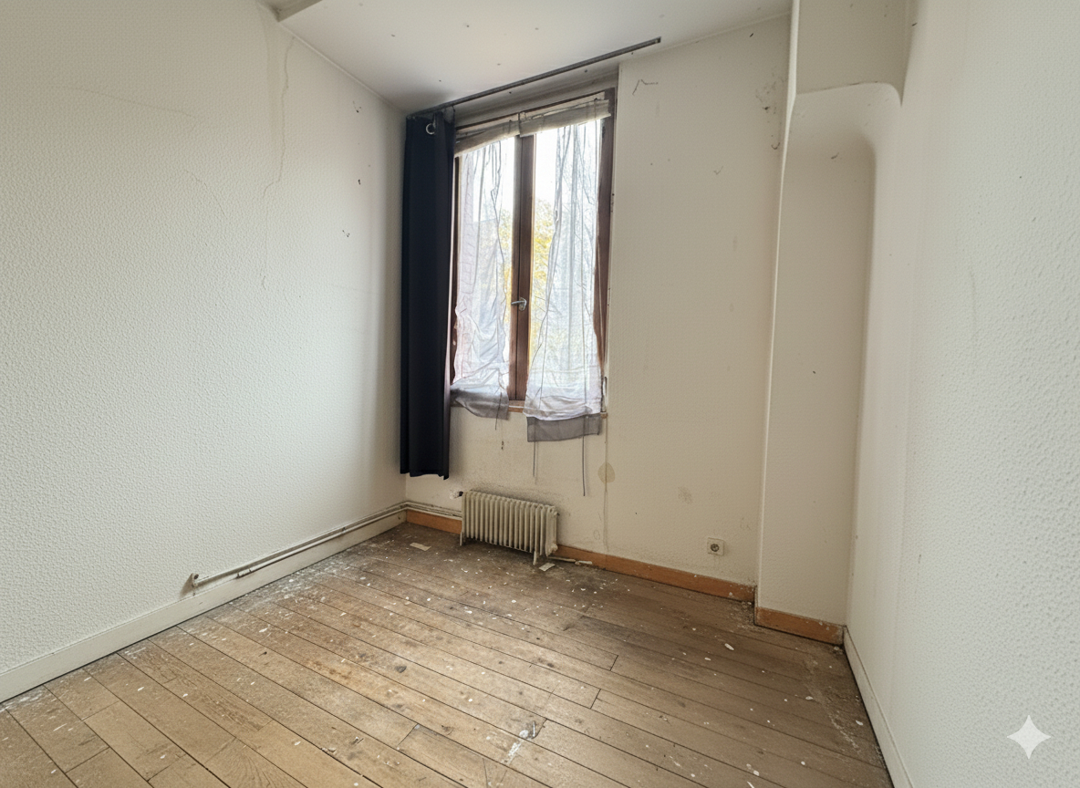 Maison, jardin, 3 garages et 1 dépendance - Bétheny