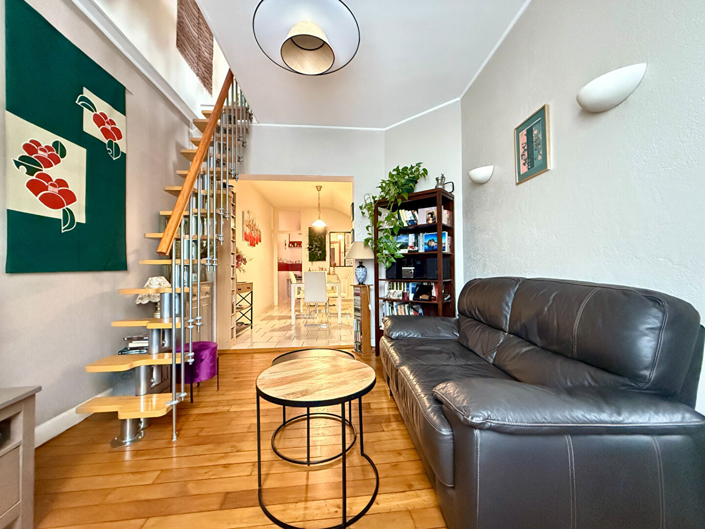 Charmant appartement en duplex de 55m² secteur Saint-André / Jean-Jaurès avec garage.