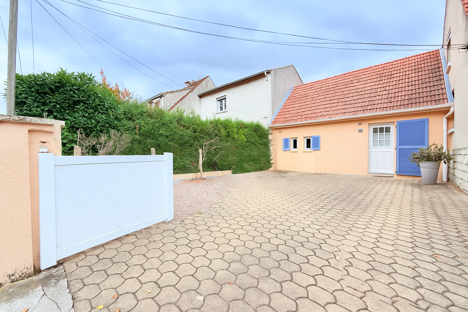Maison de ville avec jardin