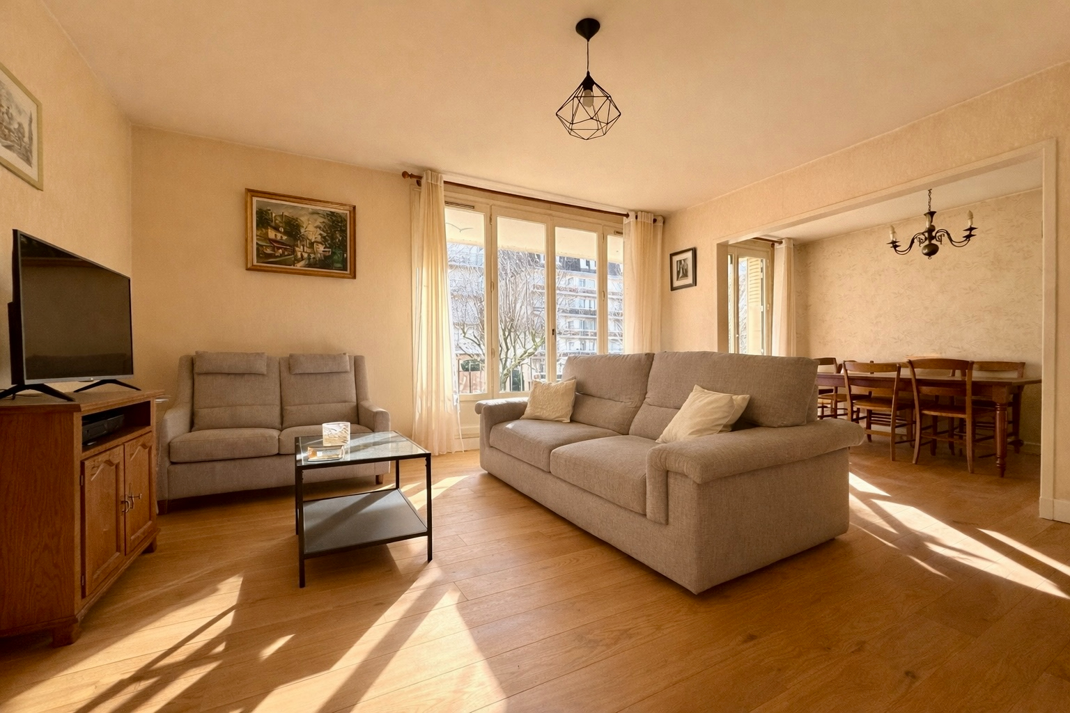 Appartement de type 3 avec parking