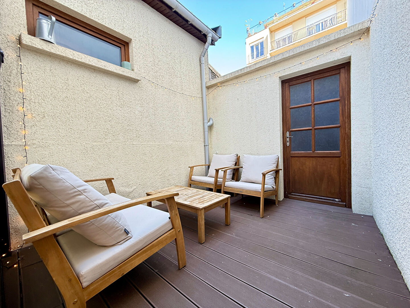 Maison coup de coeur avec cour et garage