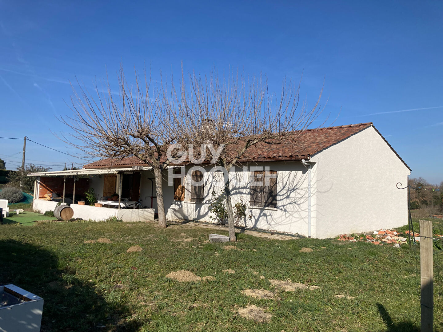MONTEGUT LAURAGAIS : maison F4 (116 m²) en location