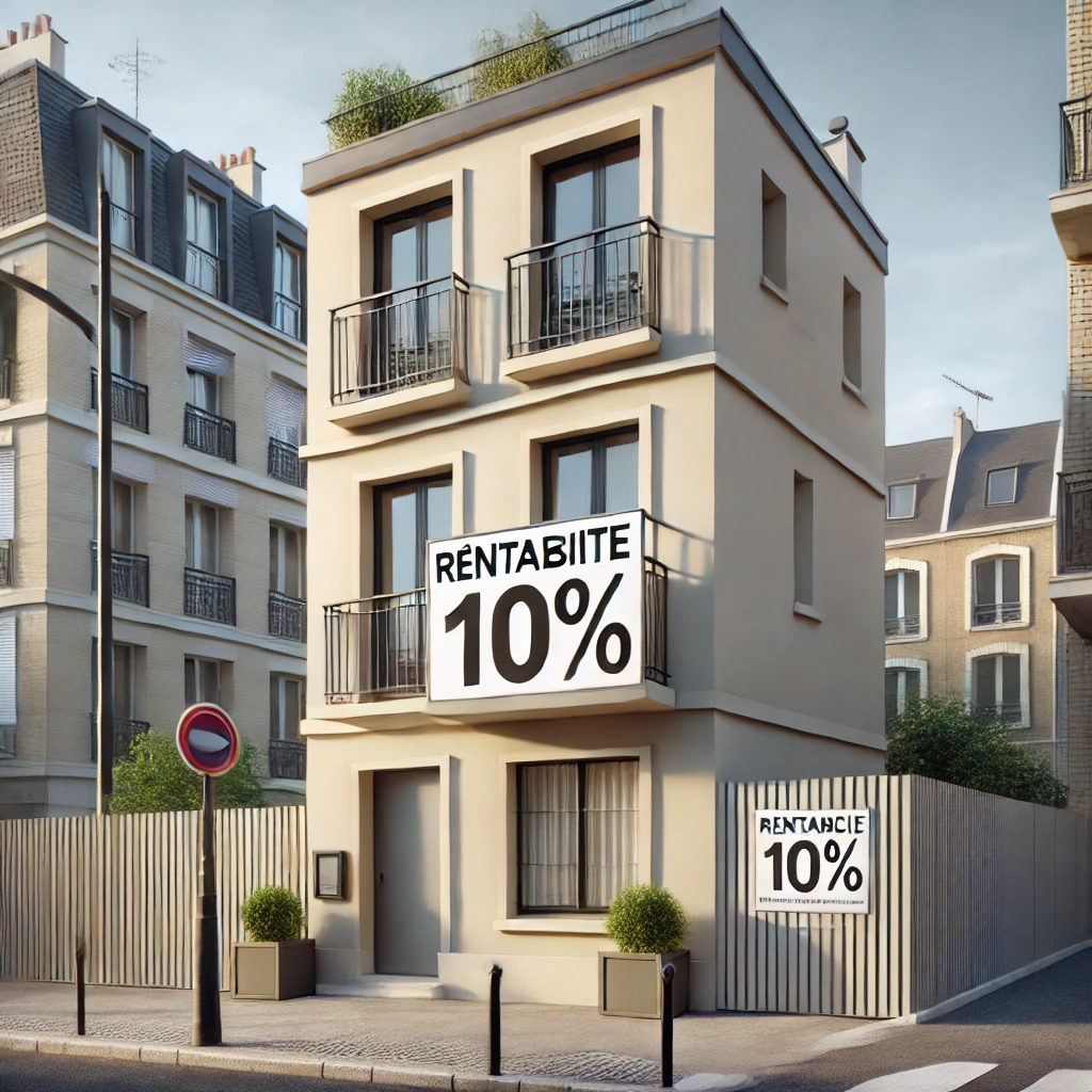 Immeuble de rentabilité DRANCY limite  BOBIGNY