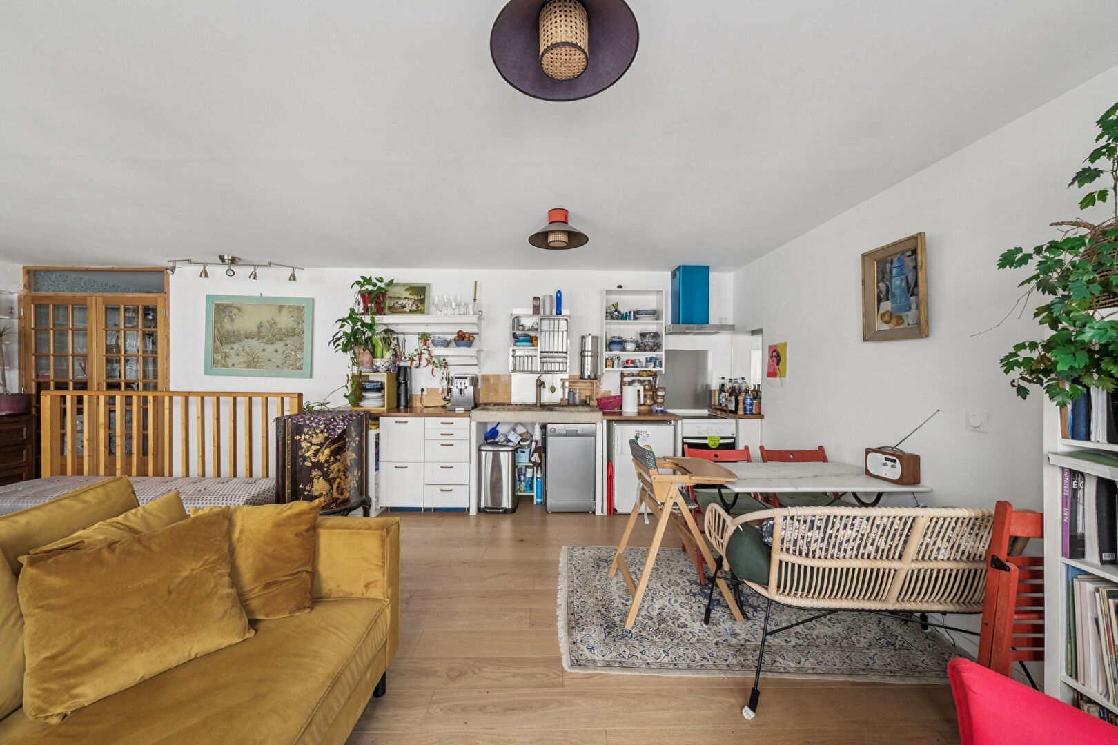 Duplex type Loft, 3 pièces LES LILAS