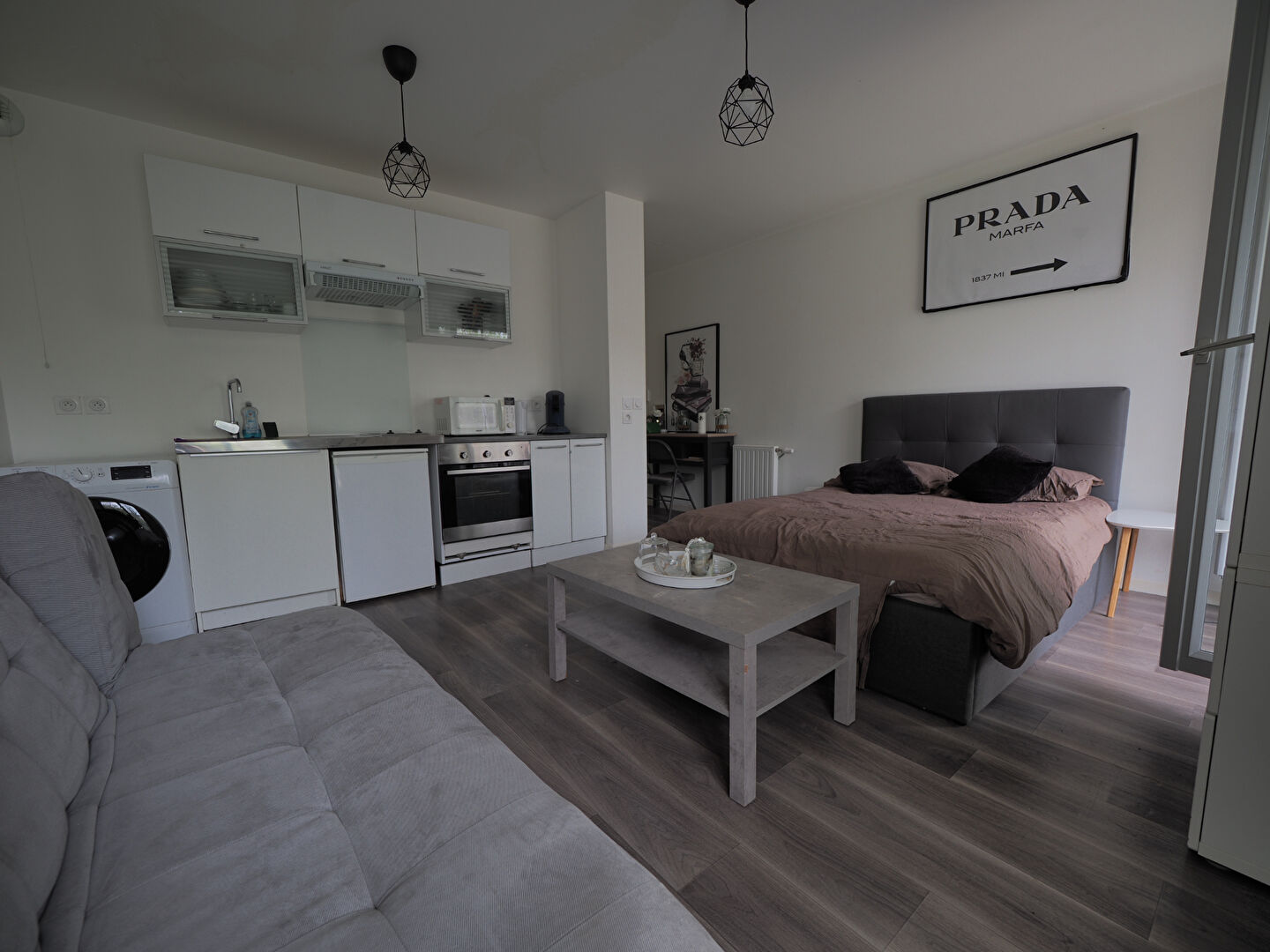 EXCLUSIVITÉ  Studio meublé avec jardin à Romainville